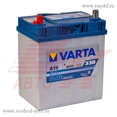 Изображение Батарея аккумуляторная Blue Dynamic, 12в 40а/ч Батарея аккумуляторная Blue Dynamic, 12в 40а/ч